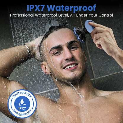 IPX7 Waterproof- used in shower-professional waterproof level- side angle