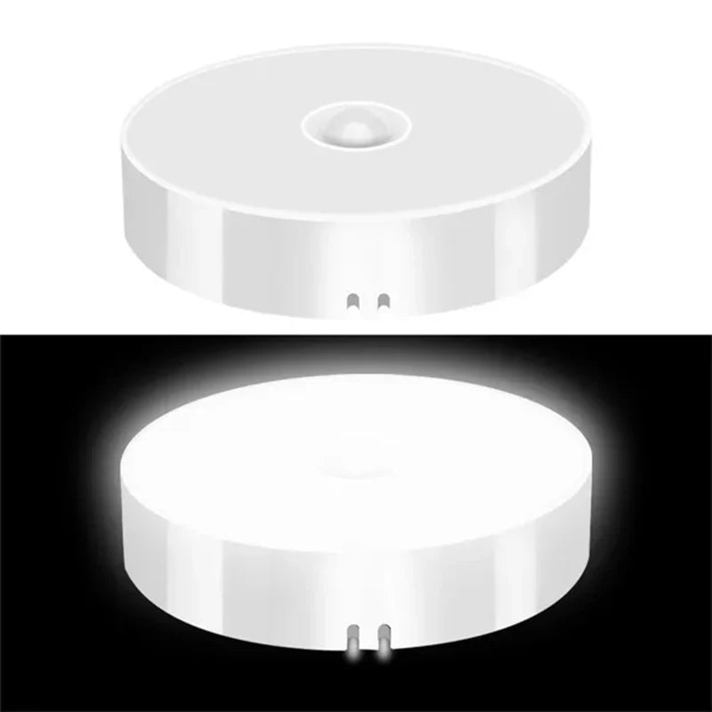 white-motion sensor light- front angle-led